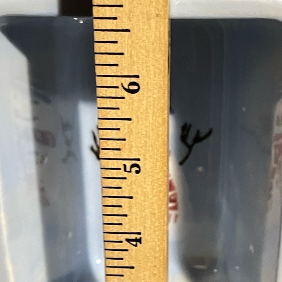 Vintage Hartstone mini loaf pan. Snowman motif - Picture 8 of 9